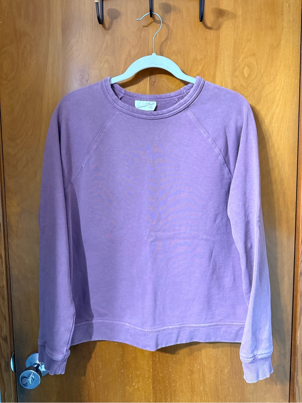 Universal Threads Washed Purple Crewneck